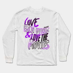 Love the Movies (P) Long Sleeve T-Shirt